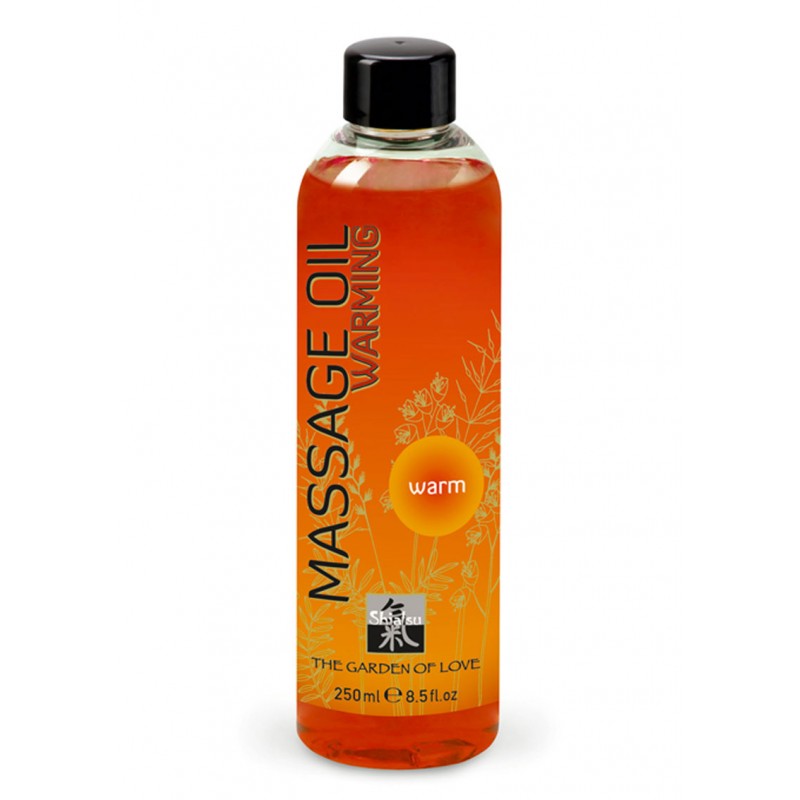 olio massaggio effetto calore